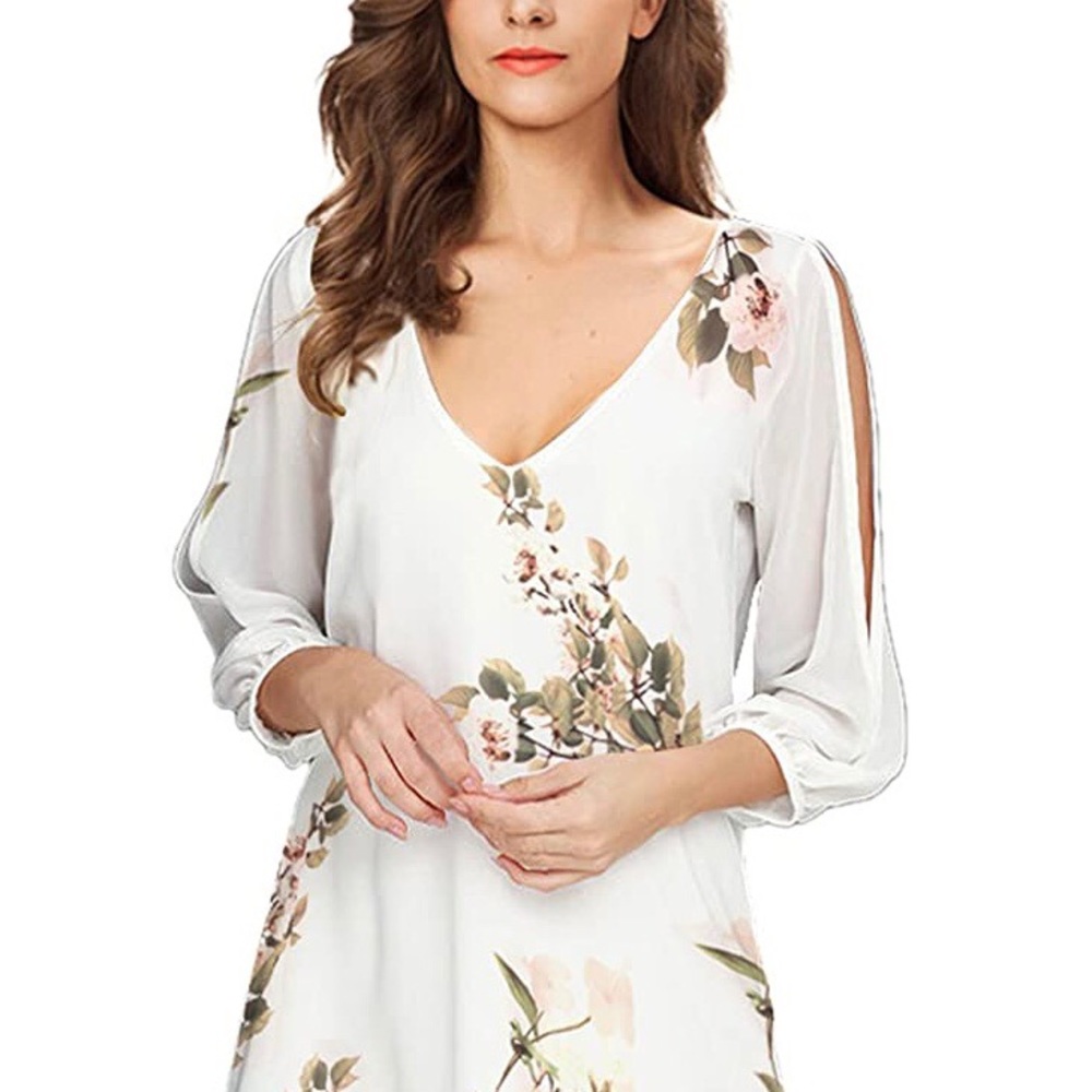 Noctflos Floral Shift Dress